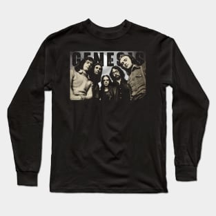 Peter Gabriel's Genesis Legacy - Honor the Iconic Frontman on a T-Shirt Long Sleeve T-Shirt